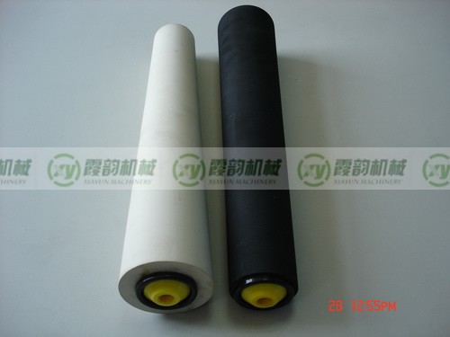 无动力包胶锥形滚筒 图样编号:XY--8819