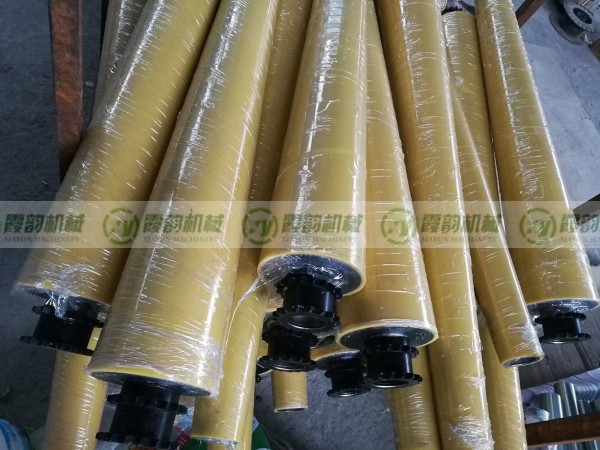 包胶锥形辊筒实拍 图样编号：XY--8838