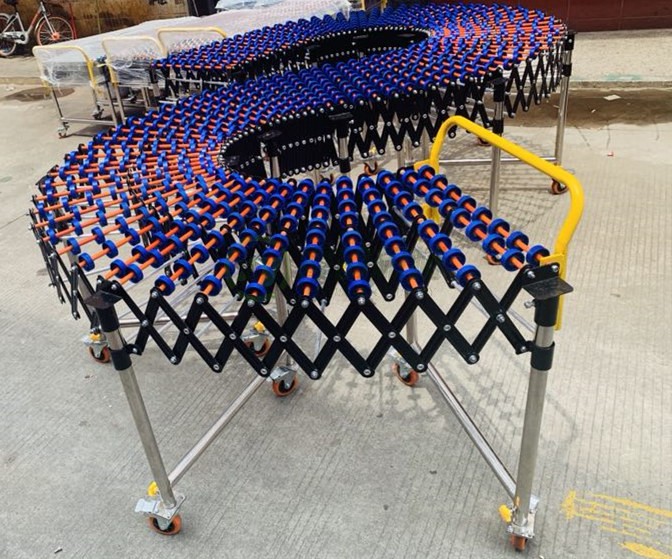 伸缩输送机案例01