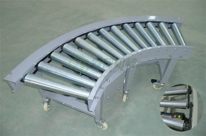 转弯辊筒输送机01